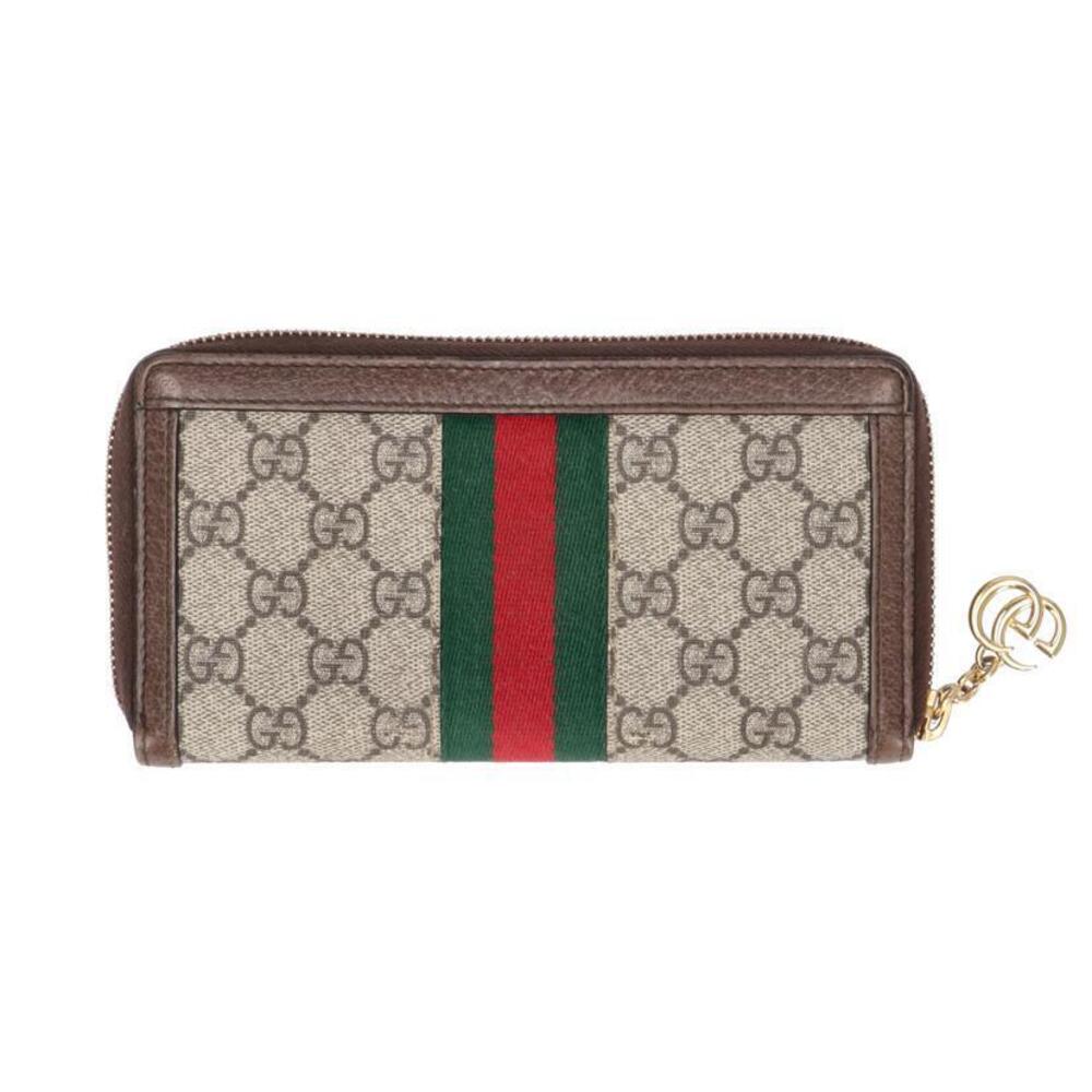GUCCI GG Supreme Round Zipper Bag - Picture 2 of 6